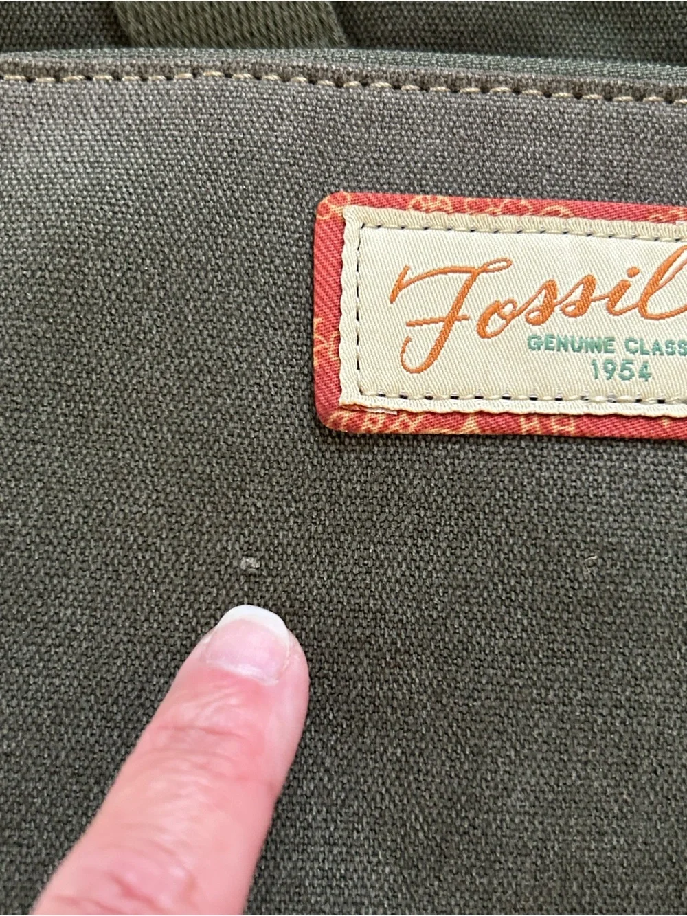 VINTAGE! Fossil Crossbody NWOT